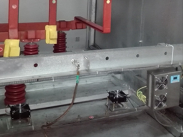 重慶110KV黑水站高壓開關(guān)柜除濕裝置安裝實例